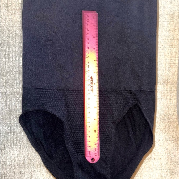 Black Seamless Shapewear Bodysuit Sculpting High Waist Control Smoothing - Picture 4 of 6